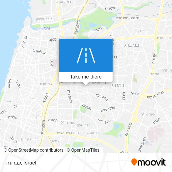 Карта עברונה