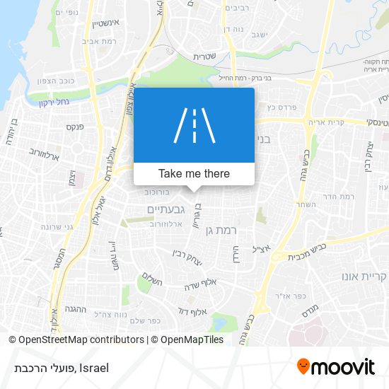 פועלי הרכבת map