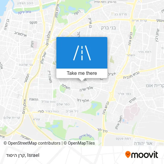 Карта קרן היסוד