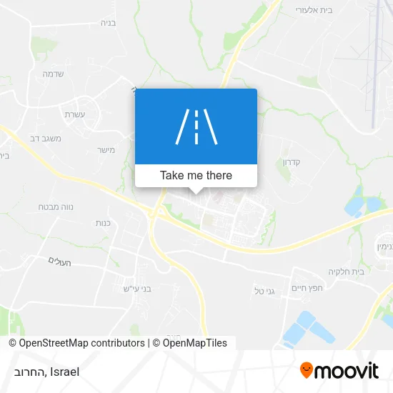 Карта החרוב