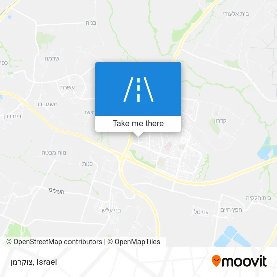 Карта צוקרמן
