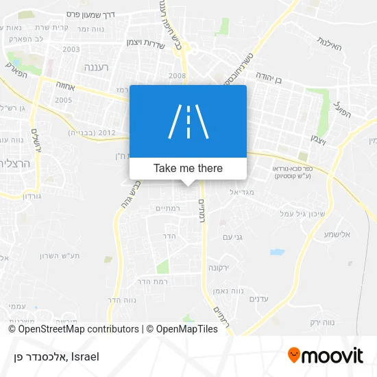 Карта אלכסנדר פן