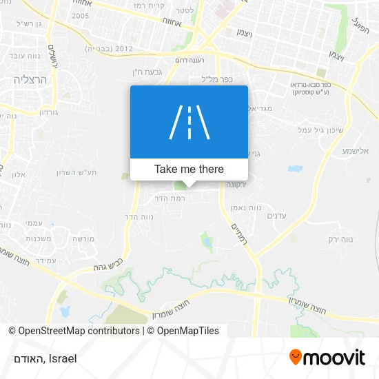 Карта האודם