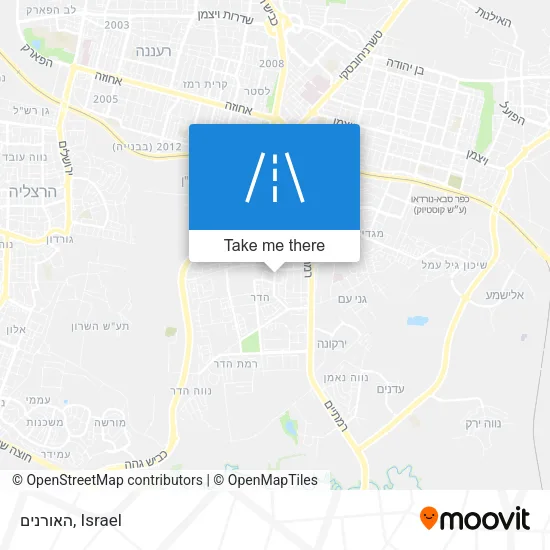 Карта האורנים