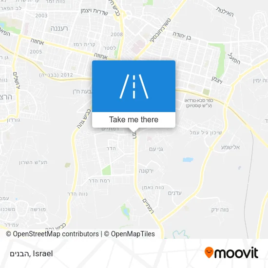Карта הבנים