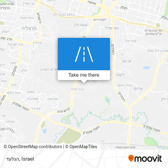 Карта הגלעד