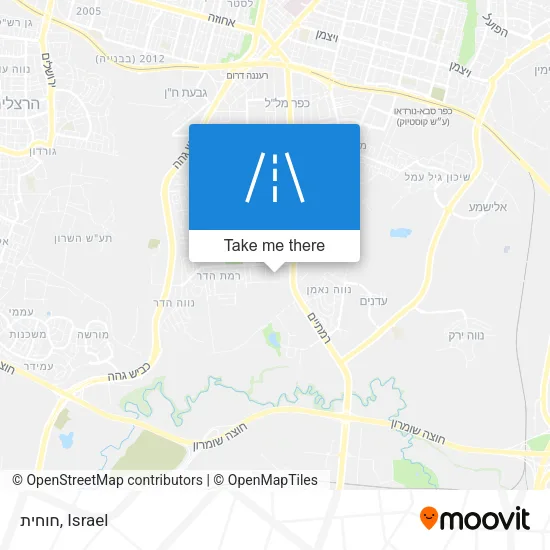Карта חוחית