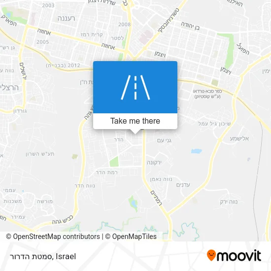 Карта סמטת הדרור