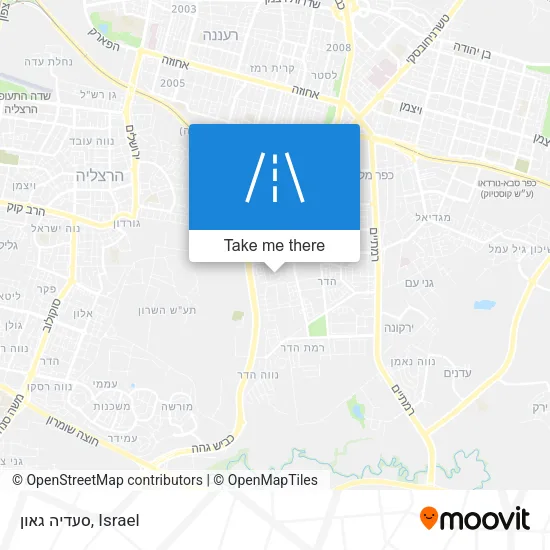 Карта סעדיה גאון