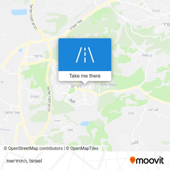 התחדשות map