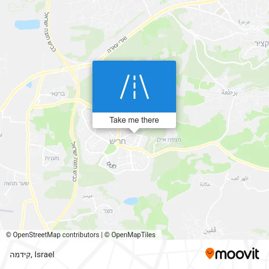 Карта קידמה