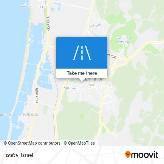 Карта אלונים