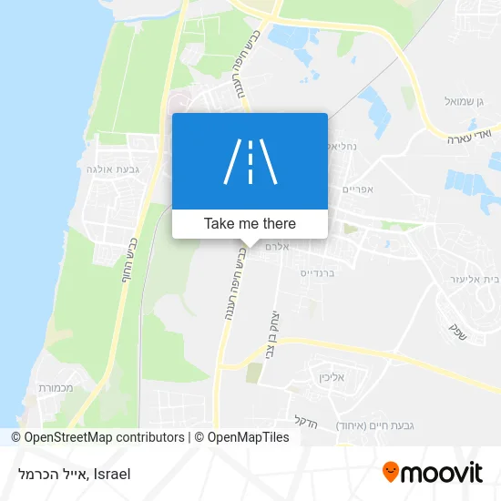 Карта אייל הכרמל