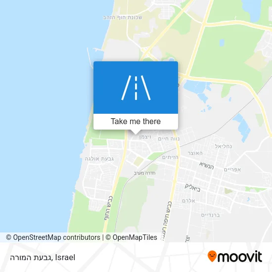 Карта גבעת המורה