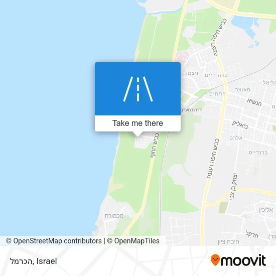Карта הכרמל
