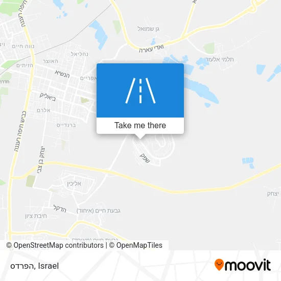 Карта הפרדס