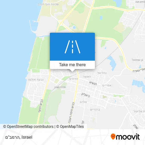 Карта הרמב"ם