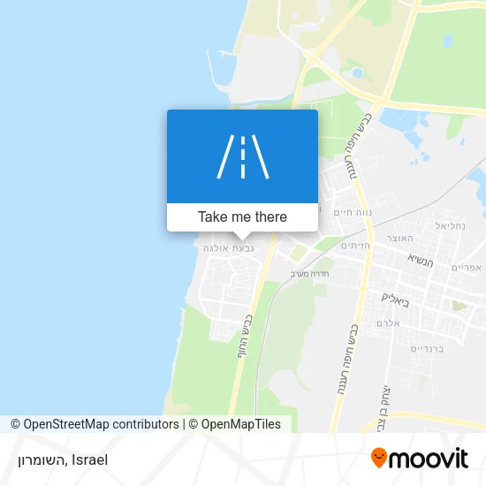 Карта השומרון