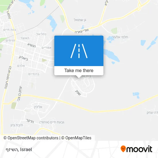 Карта השיזף