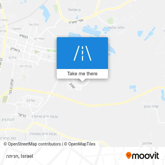 Карта חניתה