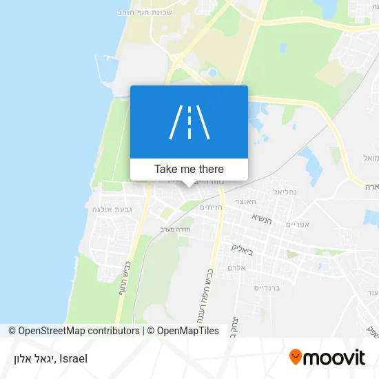 Карта יגאל אלון