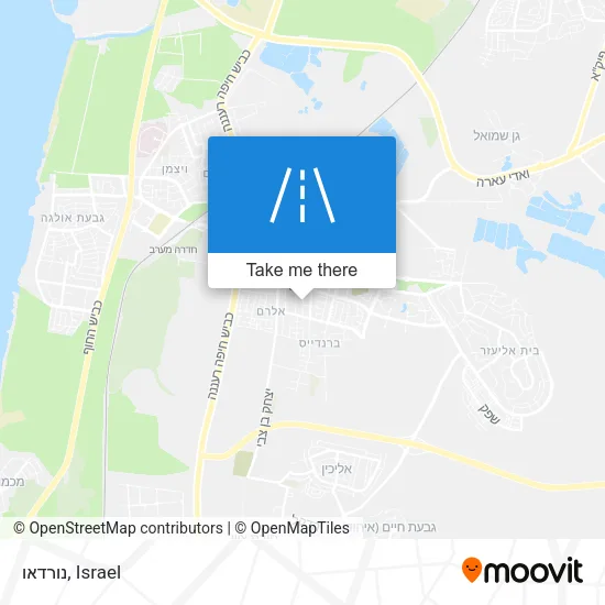 Карта נורדאו