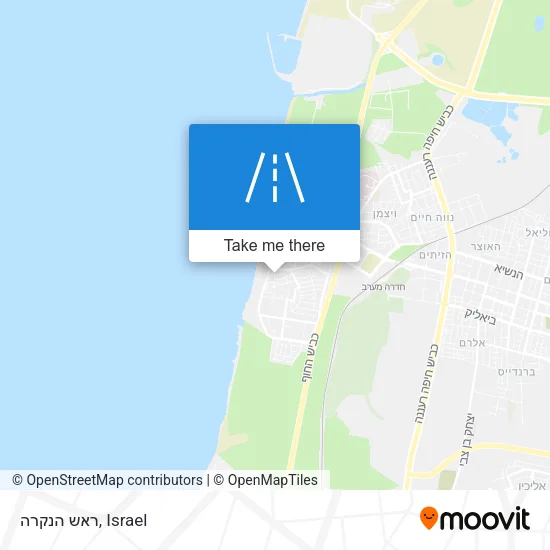 Карта ראש הנקרה
