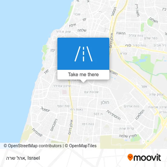 Карта אהל שרה