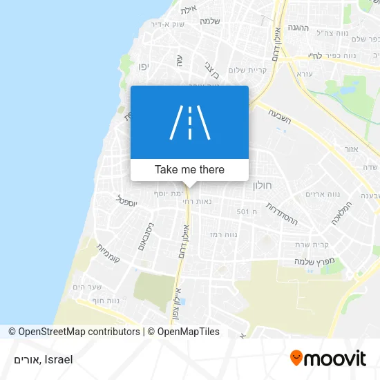 Карта אורים