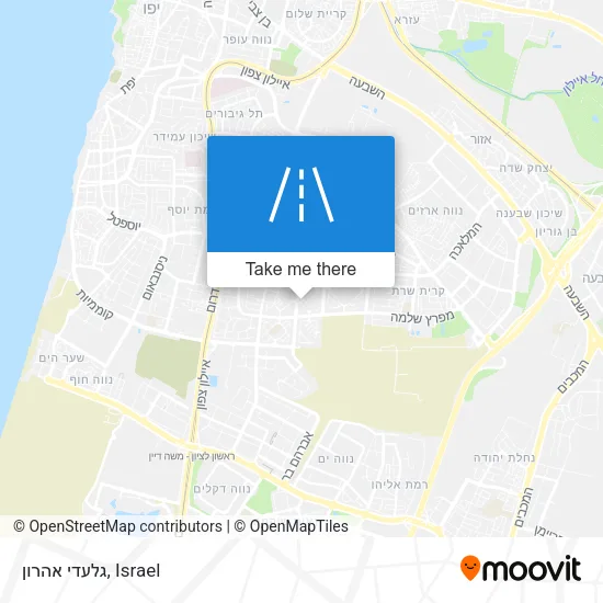 Карта גלעדי אהרון