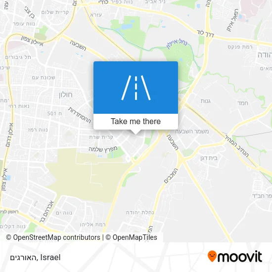 Карта האורגים