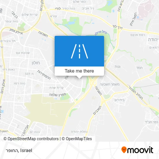 Карта החופר