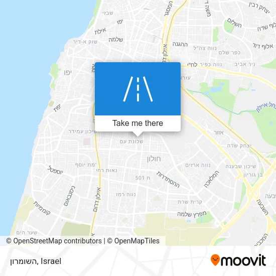 Карта השומרון