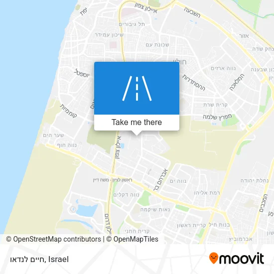 חיים לנדאו map