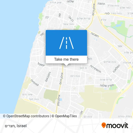 Карта חצרים