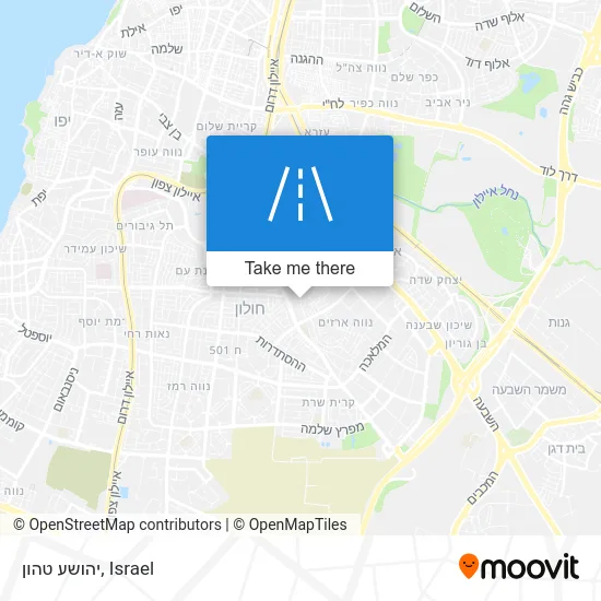 Карта יהושע טהון