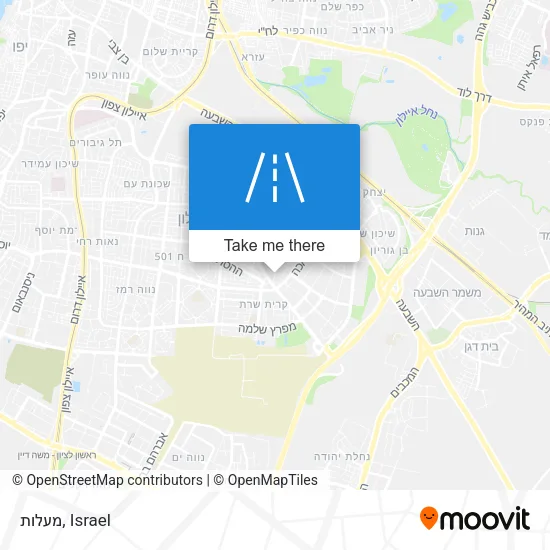 Карта מעלות
