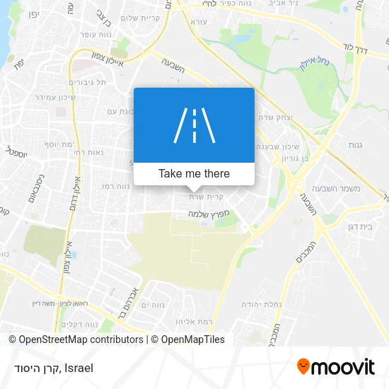 Карта קרן היסוד