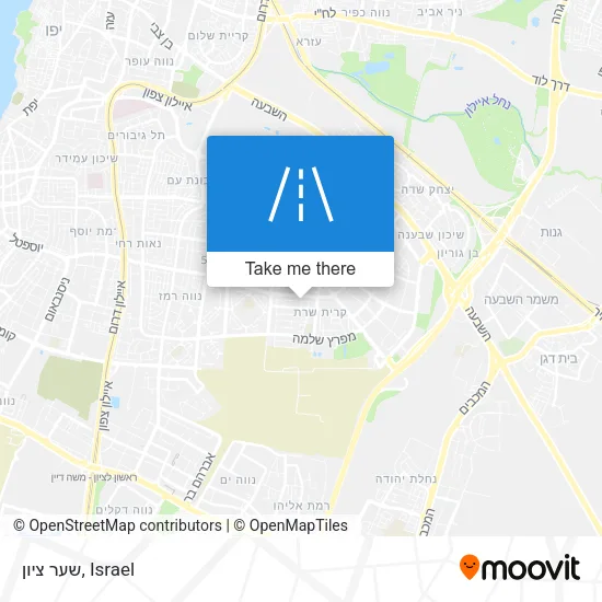 Карта שער ציון