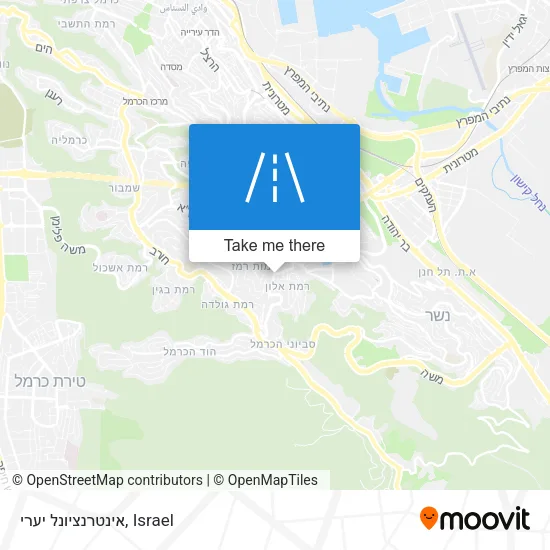 Карта אינטרנציונל יערי