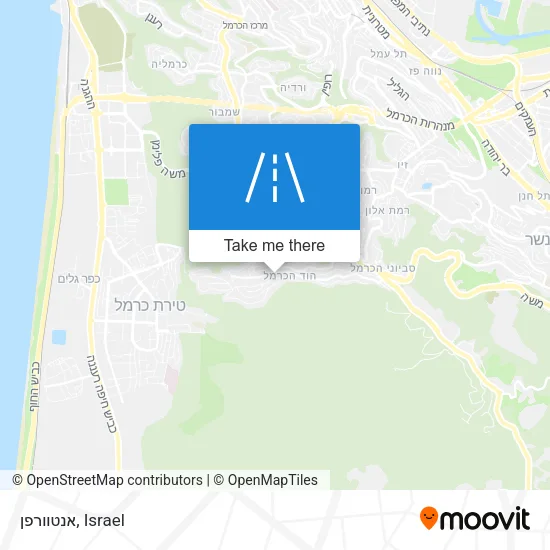 Карта אנטוורפן