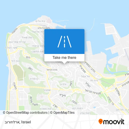 Карта ארלוזורוב