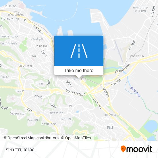 דוד נמרי map