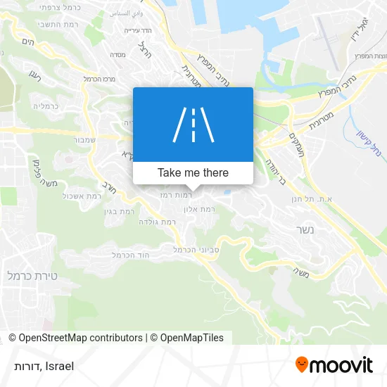 Карта דורות