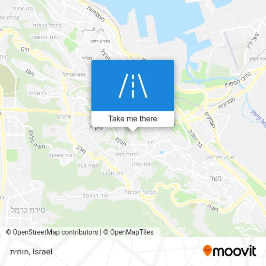 Карта חוחית