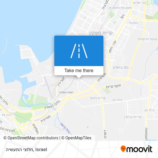 חלוצי התעשיה map