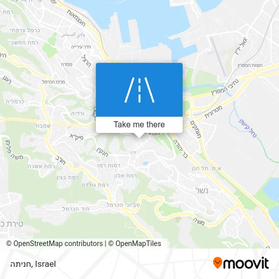 Карта חניתה