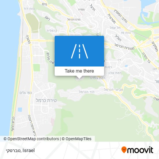 טברסקי map