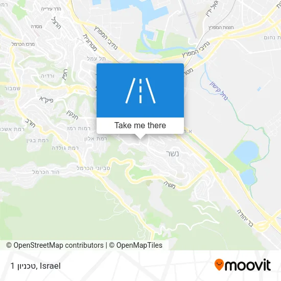 Карта טכניון 1