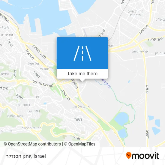 Карта יוחנן הסנדלר